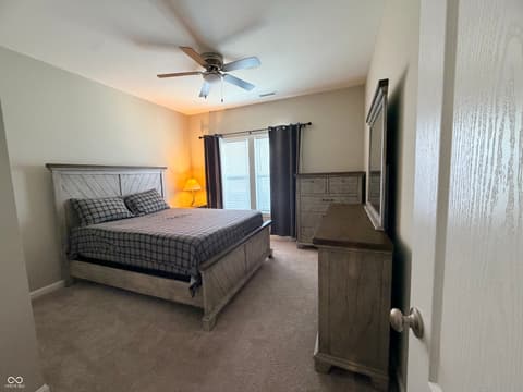 Bedroom at 7265 Bailow Lane, McCordsville, IN