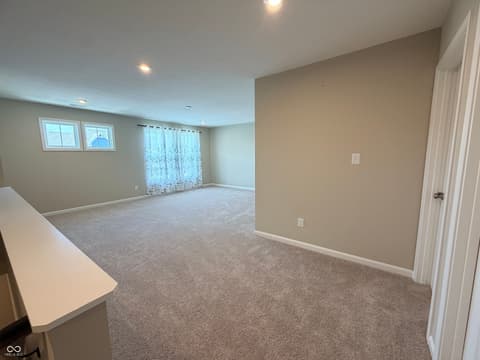 Basement at 7265 Bailow Lane, McCordsville, IN