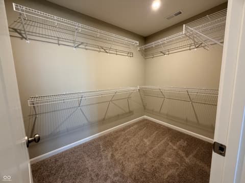 Walk In Closets — 7265 Bailow Lane, McCordsville, IN