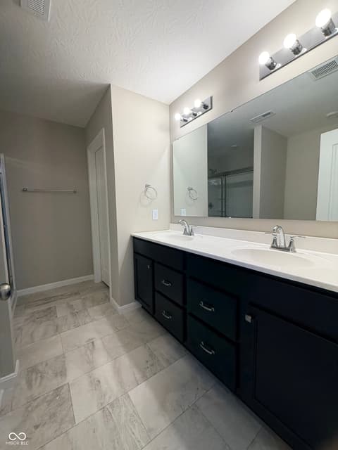 Bathroom at 7265 Bailow Lane, McCordsville, IN