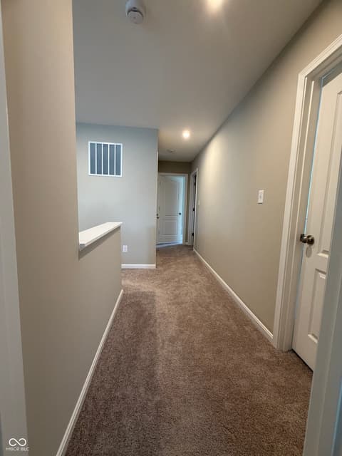 Hallway at 7265 Bailow Lane, McCordsville, IN