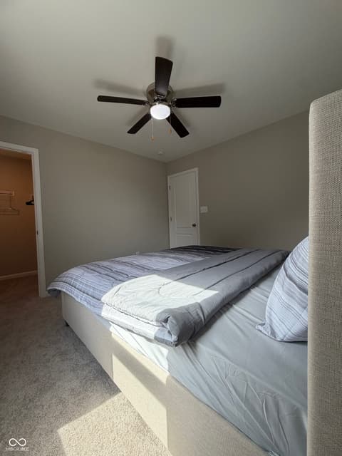 Bedroom at 7265 Bailow Lane, McCordsville, IN