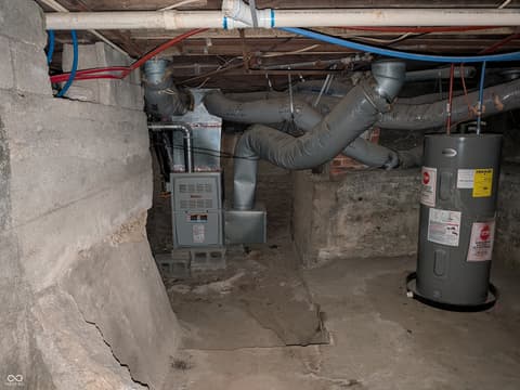 Basement at 3432 Hamilton Place, Anderson, IN