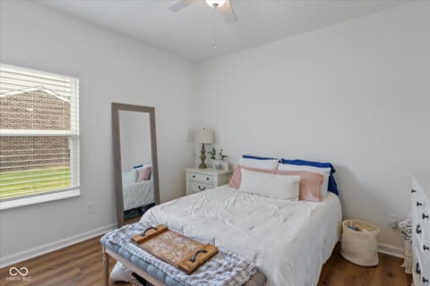 Bedroom at 96 Mission Terrace Drive, Whiteland, IN