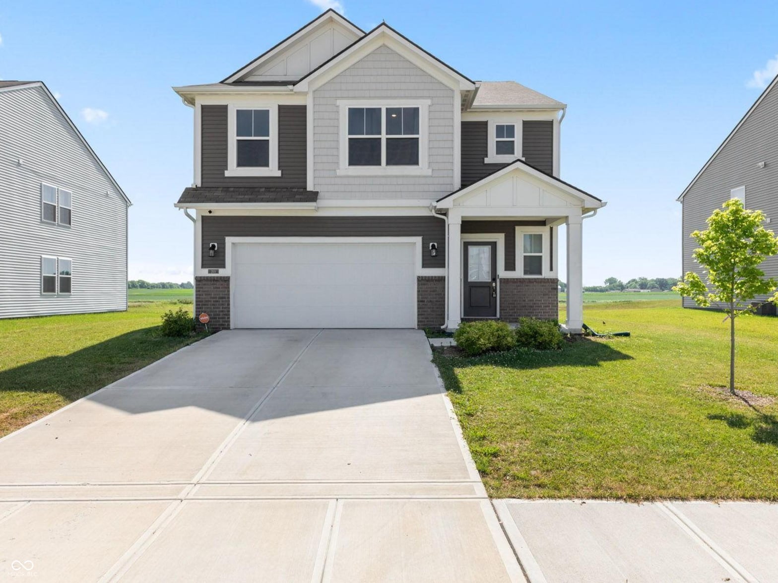 Front exterior at 269 Switchgrass Lane, New Whiteland, IN