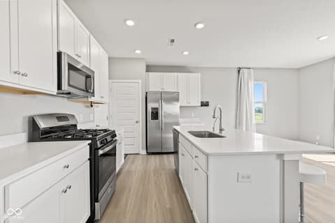 Kitchen at 269 Switchgrass Lane, New Whiteland, IN