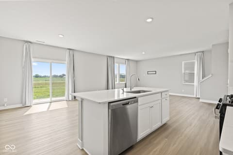 Kitchen at 269 Switchgrass Lane, New Whiteland, IN