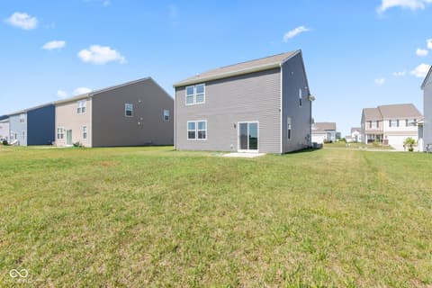 Backyard at 269 Switchgrass Lane, New Whiteland, IN