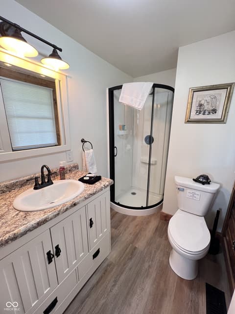 Bathroom at 4298 W 300 N, Anderson, IN