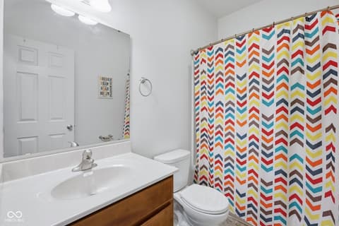 Bathroom at 16310 E Main Street, Columbus, IN