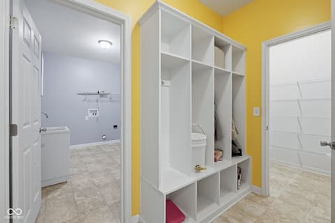 Laundry room at 16310 E Main Street, Columbus, IN
