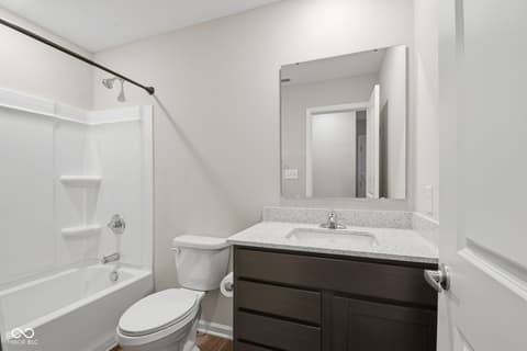 Bathroom at 327 Antioch Street, Greenfield, IN