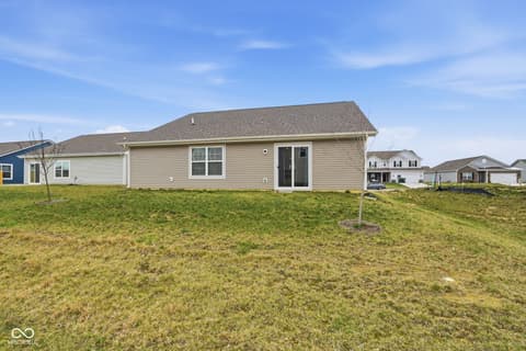 Backyard at 327 Antioch Street, Greenfield, IN