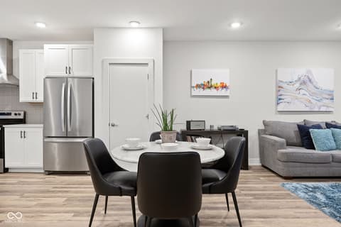 Dining room at 727 N Illinois Street, Indianapolis, IN