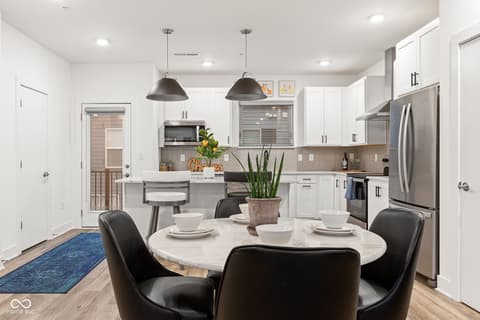 Dining room at 727 N Illinois Street, Indianapolis, IN
