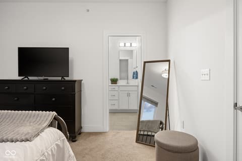 Bedroom at 727 N Illinois Street, Indianapolis, IN