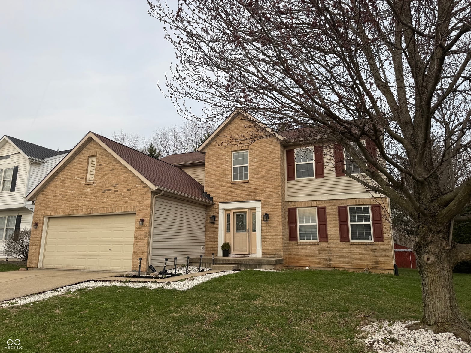 Front exterior at 1637 Walpole Lane, Indianapolis, IN