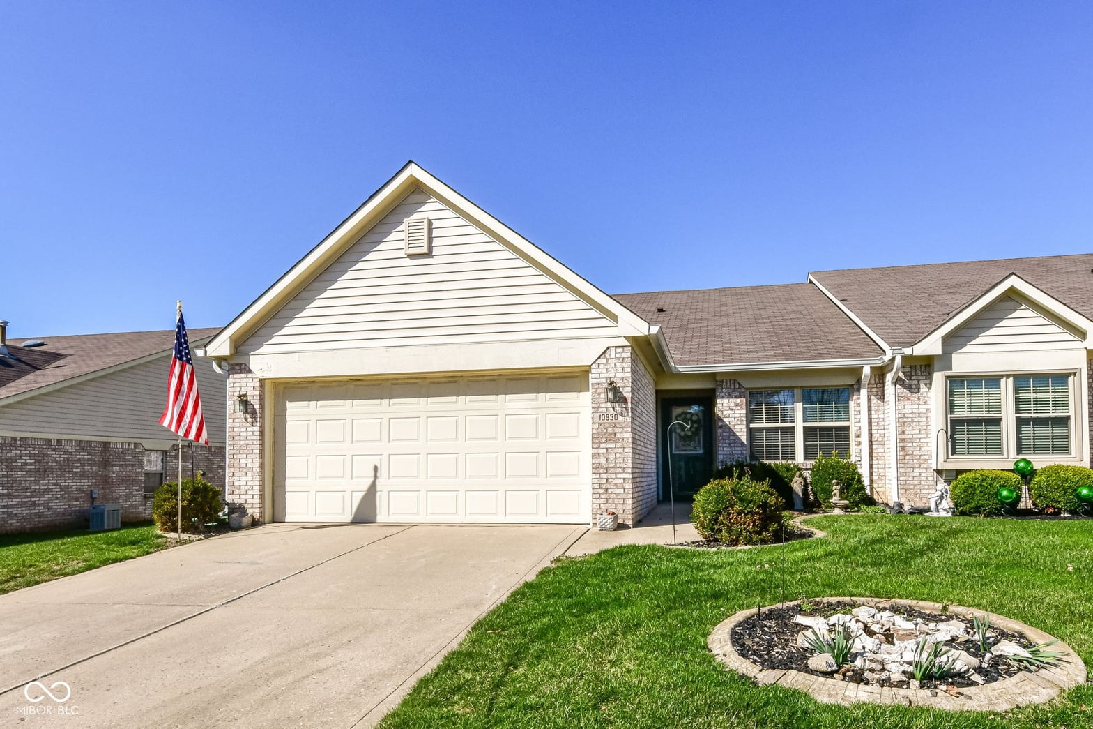 Front exterior at 10930 Harness Way, Indianapolis, IN