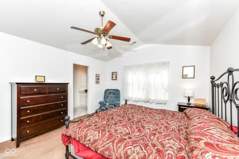 Primary bedroom at 10930 Harness Way, Indianapolis, IN