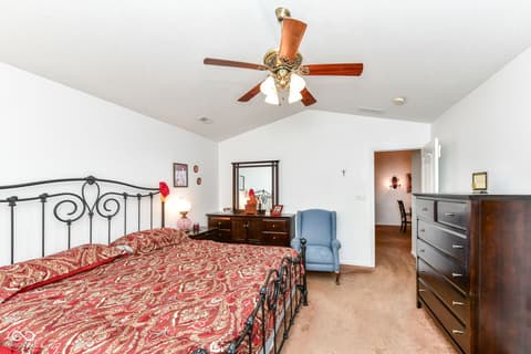 Primary bedroom at 10930 Harness Way, Indianapolis, IN