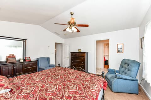 Primary bedroom at 10930 Harness Way, Indianapolis, IN