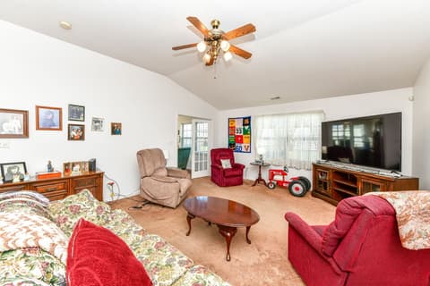 Living room at 10930 Harness Way, Indianapolis, IN