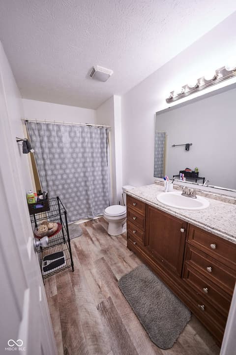 Bathroom at 4609 Oakforge Drive, Indianapolis, IN