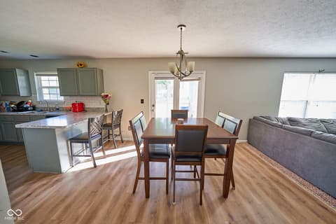 Dining room at 4609 Oakforge Drive, Indianapolis, IN