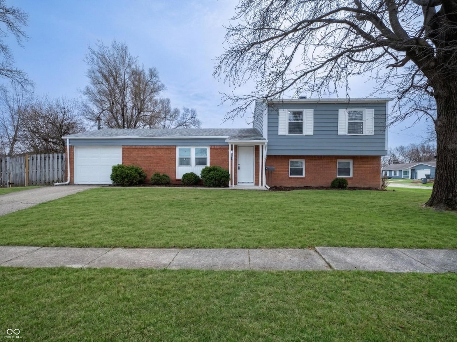 Front exterior at 3647 Breen Drive, Indianapolis, IN