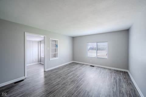 Living room at 1021 S Worth Avenue, Indianapolis, IN