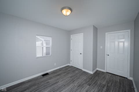 Bedroom at 1021 S Worth Avenue, Indianapolis, IN