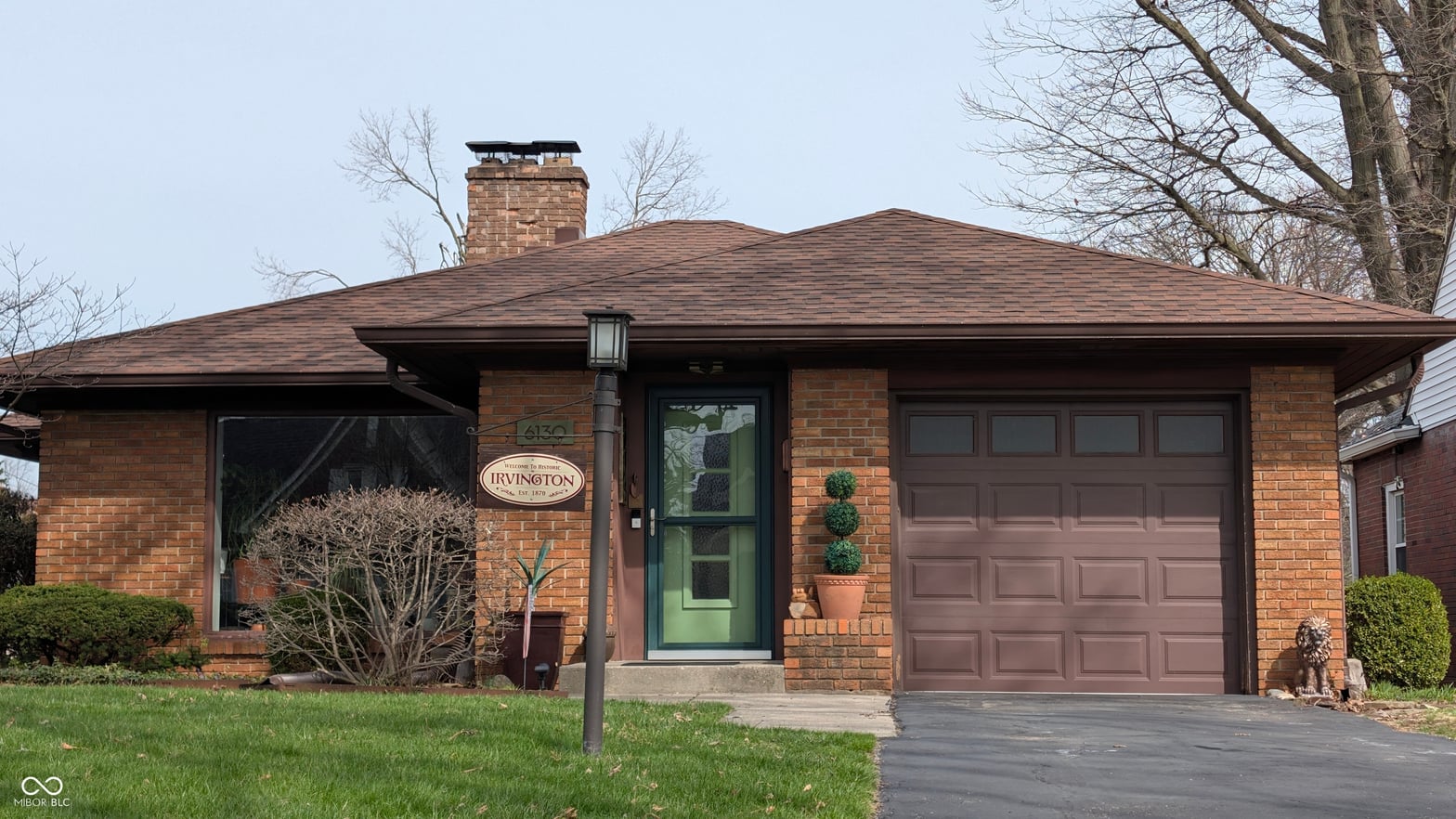 Front exterior at 6130 E Saint Joseph Street, Indianapolis, IN
