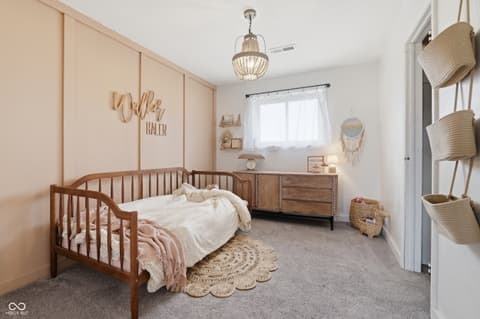 Bedroom at 6501 W County Road 1300 N, Russellville, IN