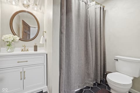 Bathroom at 6501 W County Road 1300 N, Russellville, IN