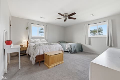 Bedroom at 6501 W County Road 1300 N, Russellville, IN