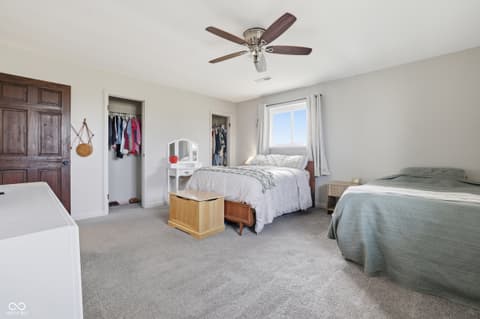 Bedroom at 6501 W County Road 1300 N, Russellville, IN