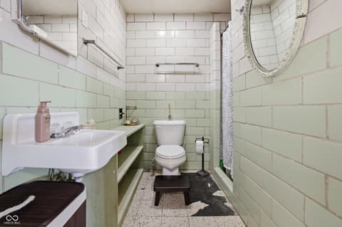 Bathroom at 6501 W County Road 1300 N, Russellville, IN