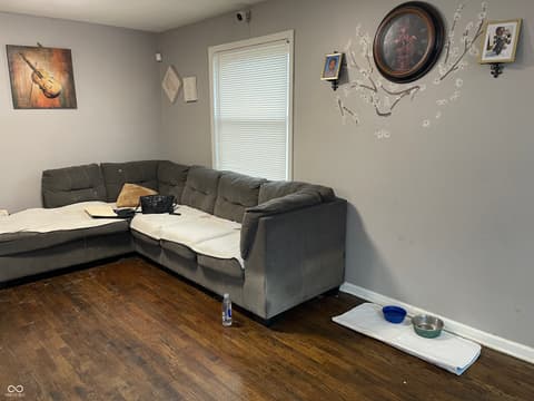Living room at 2131 N Spencer Avenue, Indianapolis, IN