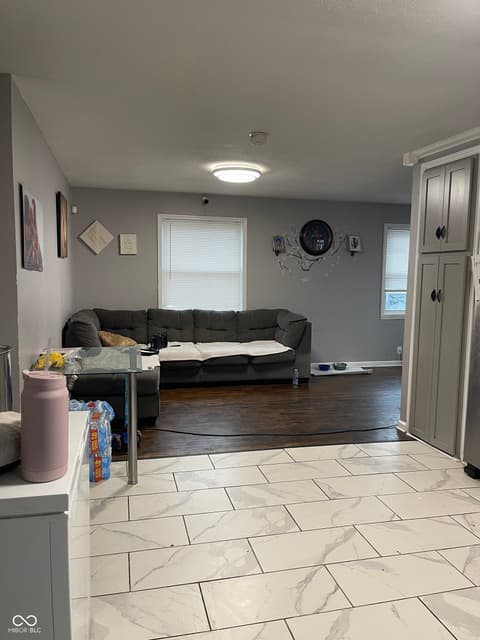 Living room at 2131 N Spencer Avenue, Indianapolis, IN