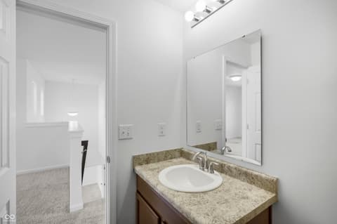 Bathroom at 1937 Abbey Lane, Columbus, IN