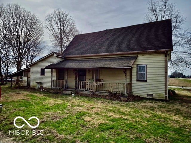Front exterior at 9771 N County Road 200 E, Pittsboro, IN