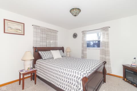 Primary bedroom at 3841 Wildwood Drive, Indianapolis, IN