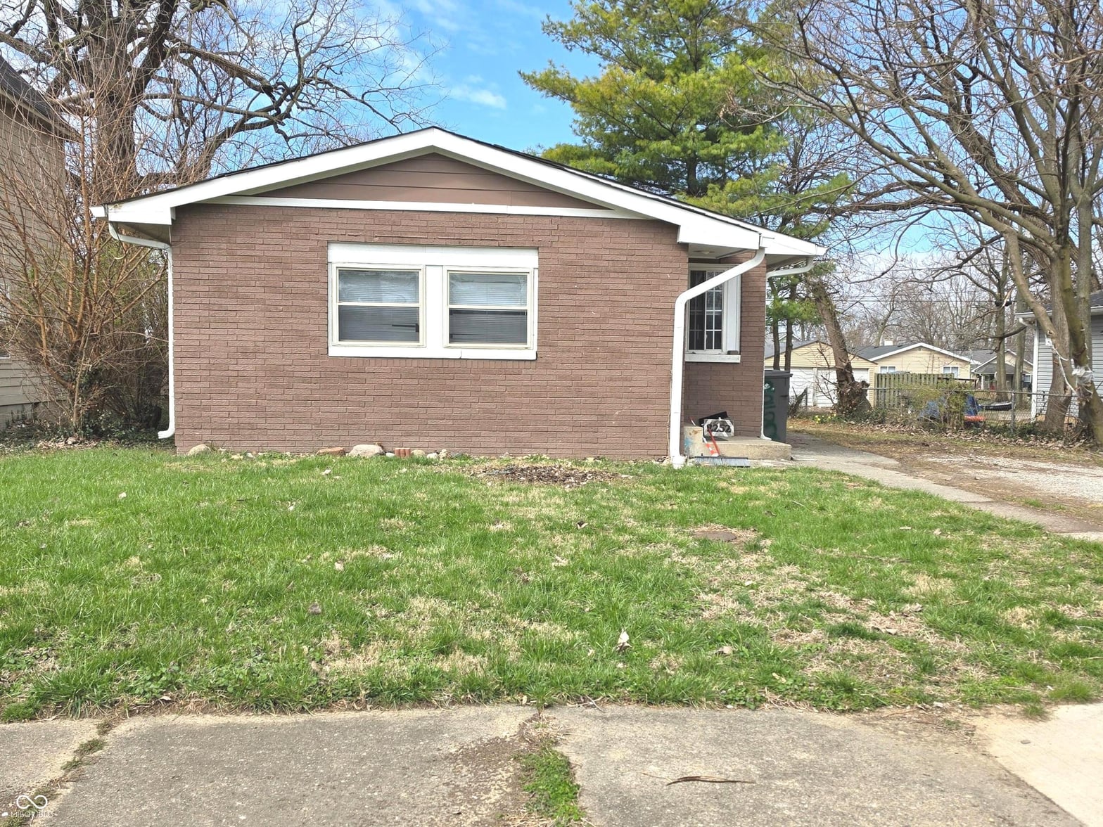 Side exterior at 2252 Wheeler Street, Indianapolis, IN