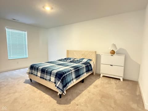 Primary bedroom at 876 Garrow Drive, Westfield, IN