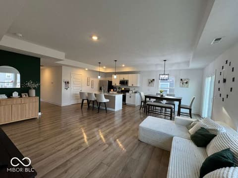 Living room at 876 Garrow Drive, Westfield, IN