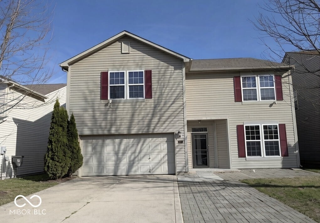 Front exterior at 3310 Gainesville Court, Indianapolis, IN