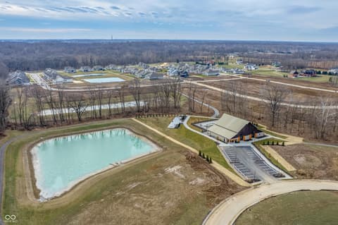 Aerial view at 11388 Selsey Road, Fishers, IN