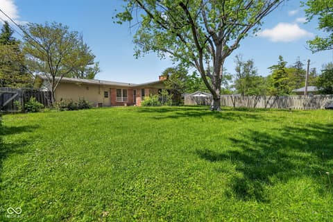 Yard at 21 Blairsden Avenue, Carmel, IN