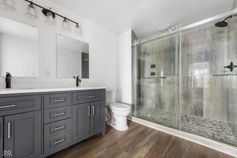 Bathroom at 8675 N State Highway 3, North Vernon, IN