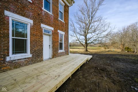 Outdoor living area at 8675 N State Highway 3, North Vernon, IN